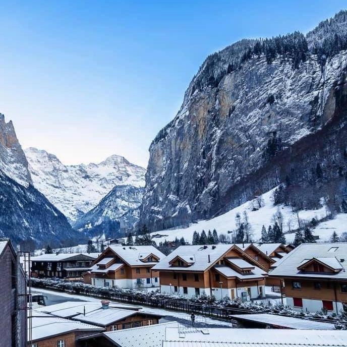 Ferienwohnung Talhaus Lauterbrunnen Exterior foto