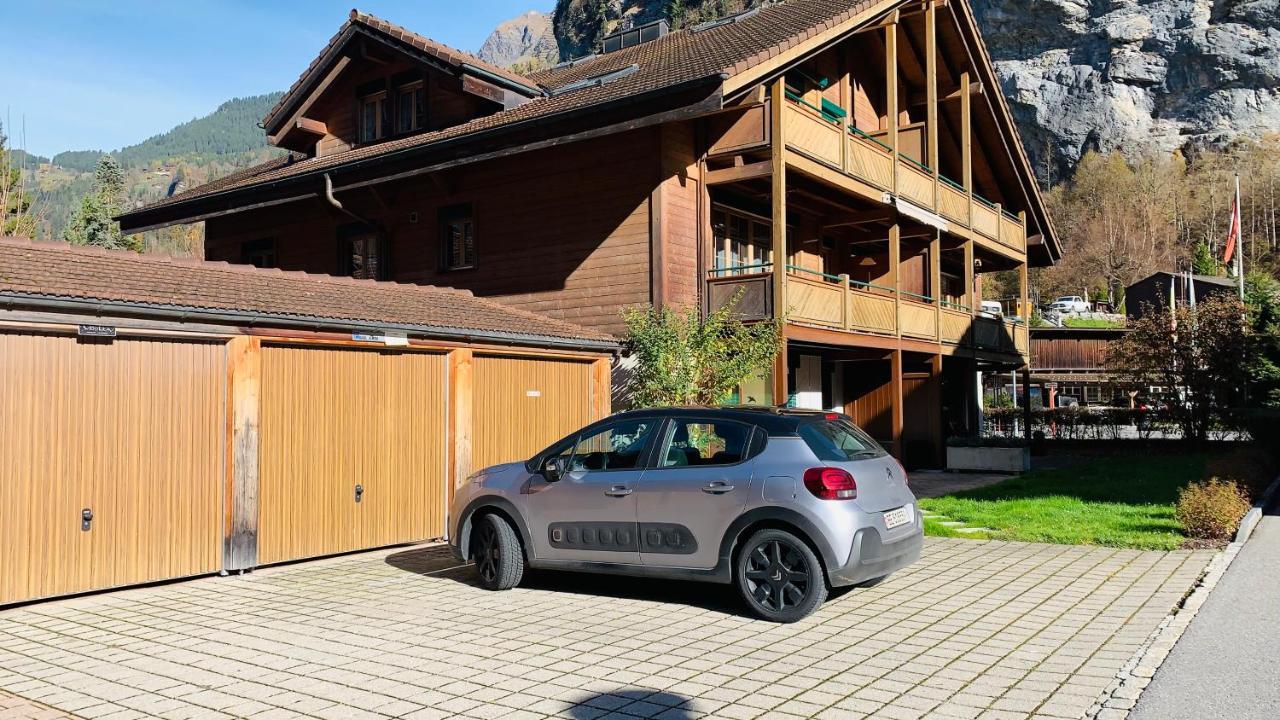 Ferienwohnung Talhaus Lauterbrunnen Exterior foto