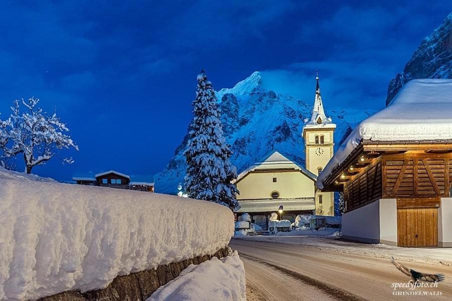 Ferienwohnung Talhaus Lauterbrunnen Exterior foto